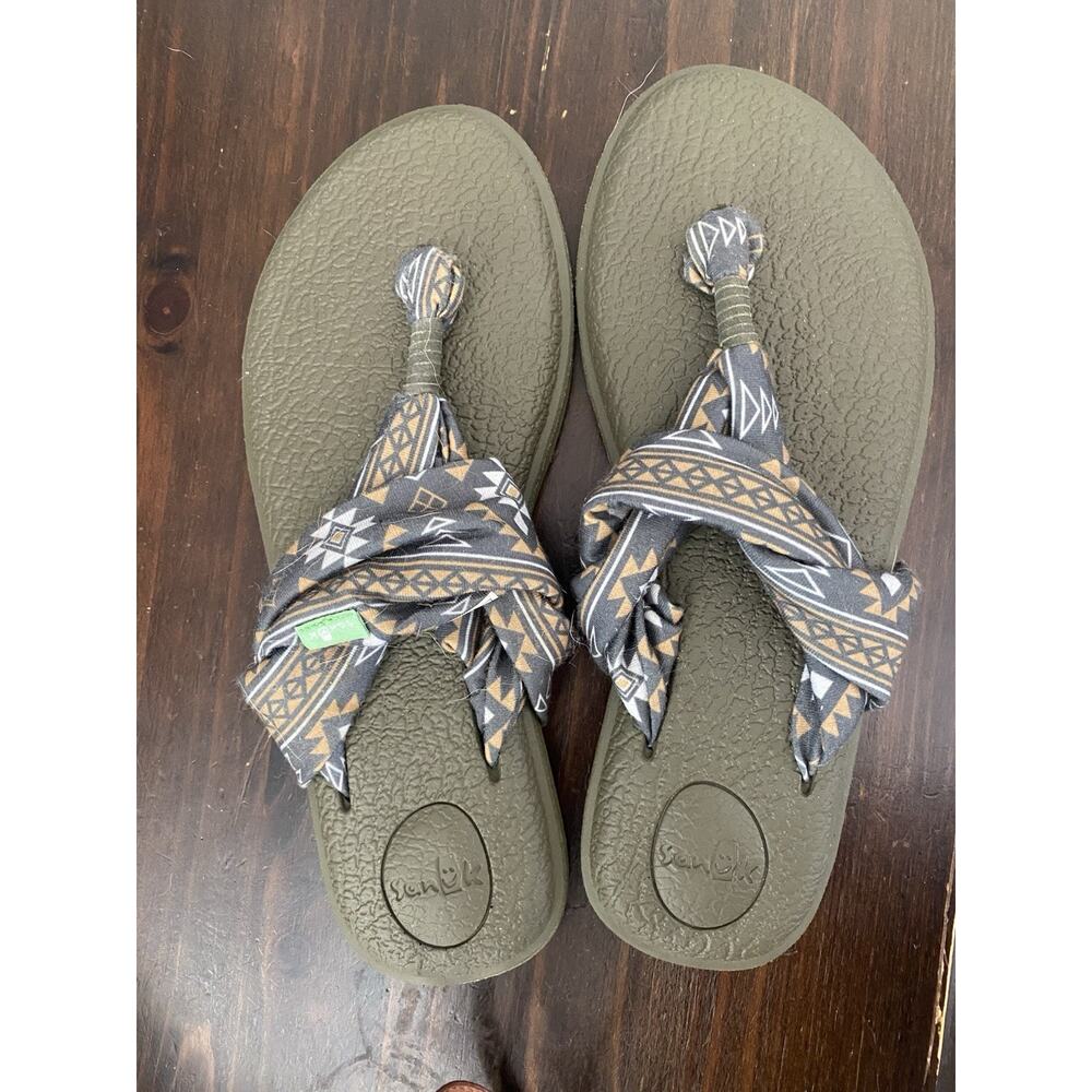 sanuk sling sandals women 6